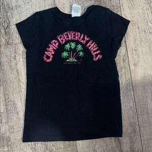 Camp Beverly Hills Black Kids T-Shirt